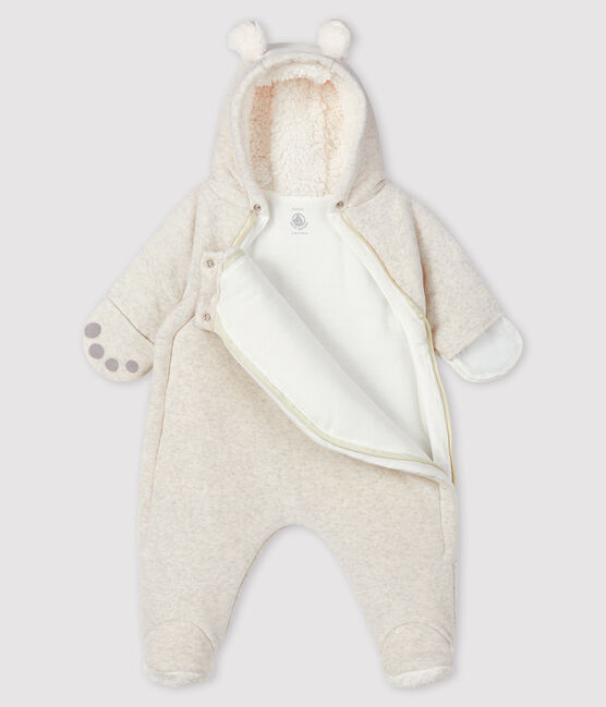 Tutina imbottita bebè femmina/maschietto beige MONTELIMAR CHINE