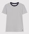 T-shirt L'Iconique in cotone a righe donna bianco MARSHMALLOW/blu SMOKING