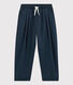 Pantaloni comodi in serge di cotone bambino