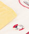 Pigiama corto Petit Bateau X Snoopy donna in cotone bianco MARSHMALLOW/bianco MULTICO