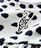 Abito a maniche lunghe da bebè femmina Jean Jullien bianco MARSHMALLOW/ DOTTIES CN