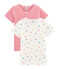 Duo t-shirt bambina maniche corte variante 1