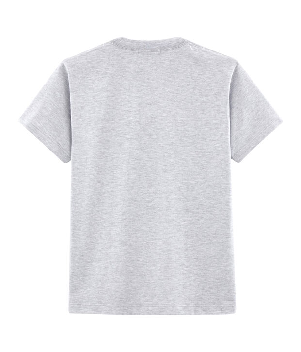 T-shirt unisex fantasia cartolina postale grigio