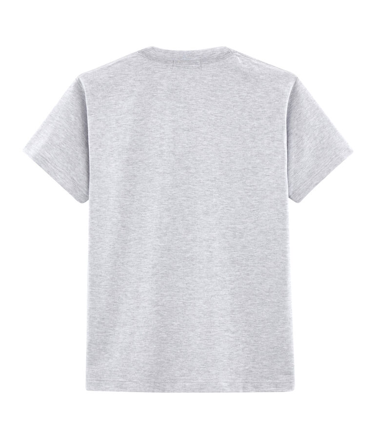 T-shirt unisex fantasia cartolina postale grigio