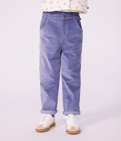 Pantaloni in velluto bambino