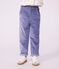 Pantaloni in velluto bambino viola