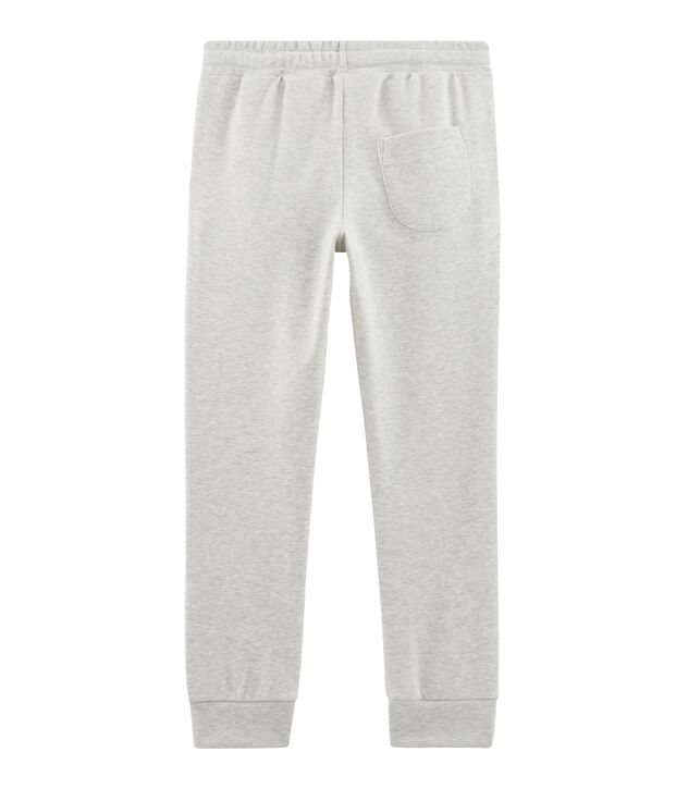 Pantalone in jersey da bambino grigio