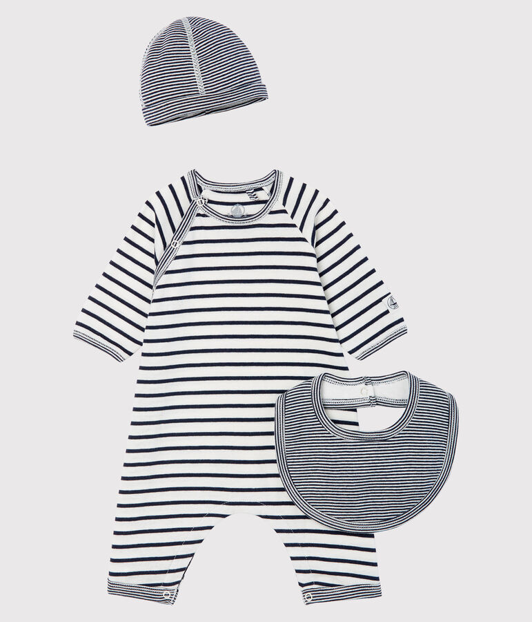 Cofanetto regalo 3 pezzi beb&egrave; unisex variante 3