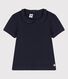 T-shirt a maniche corte in cotone bio bambina