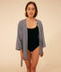 Kimono a righe donna