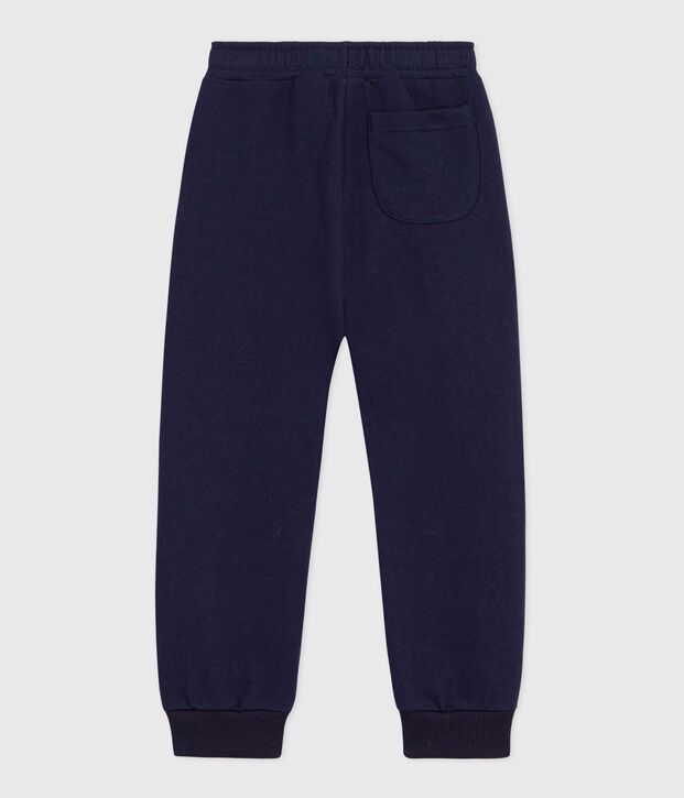 Joggers in cotone tinta unita bambina SMOKING