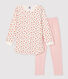 Camicia da notte bambina a fiori in cotone