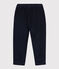Pantaloni in velluto a coste bambino blu SMOKING