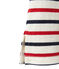 Marinière donna tricolore in jersey pesante beige COQUILLE/blu SMOKING/ TERKUIT