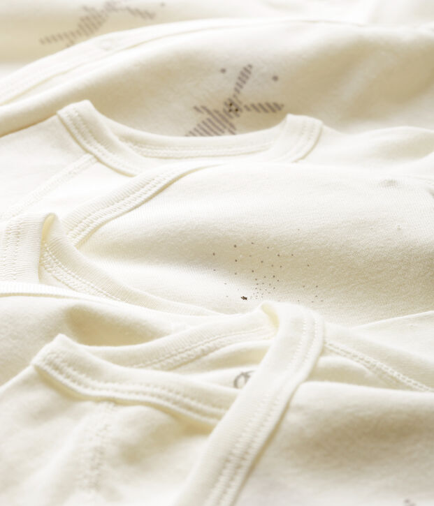 Confezione da 5 body nascita manica lunga beb&egrave; multicolore