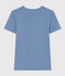 T-shirt L'ICONIQUE girocollo in cotone Donna blu BEACH