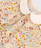 Blusa con colletto in cotone neonato bianco AVALANCHE/ MULTICO