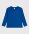 T-shirt a maniche lunghe in cotone tinta unita bambino OLYMPIC