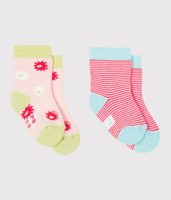 Set di 2 paia di calzini bebè bambina variante 1
