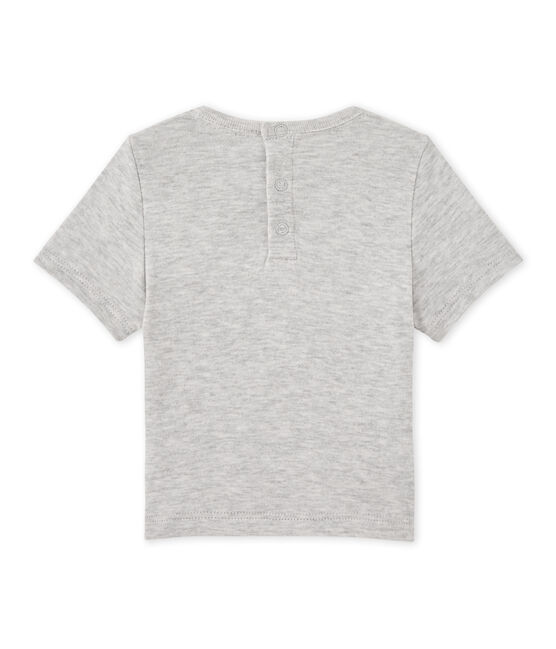T-shirt bebé bambino tinta unita grigio BELUGA CHINE
