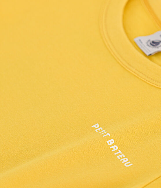T-shirt stampata in jersey leggero bambino giallo NECTAR