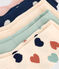 5 paia di calzini bambino in cotone a cuori variante 1