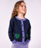 Cardigan in misto lana e cotone tinta unita bambina SOIR