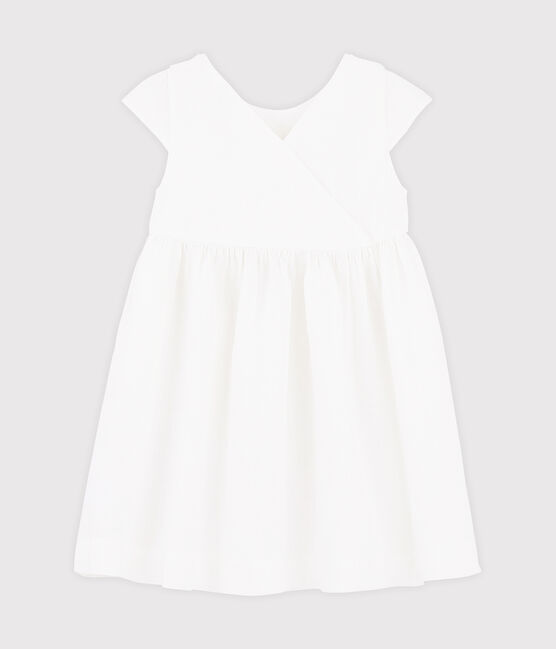 Abito da cerimonia bambina bianco MARSHMALLOW