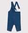 Salopette lunga denim bebè blu BLEU DELAVE