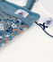 Confezione da 2 canottiere con spalline a fiori bambina cotone variante 1