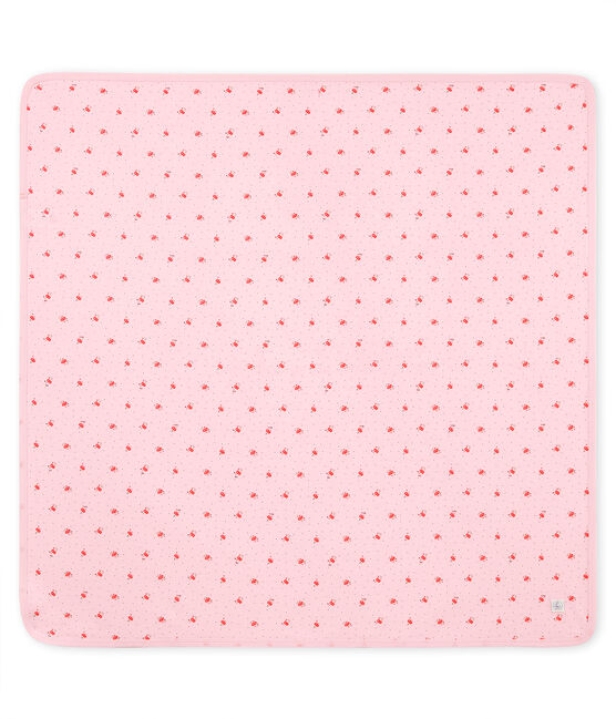 Lenzuolo bebè unisex fantasia rosa VIENNE/bianco MULTICO
