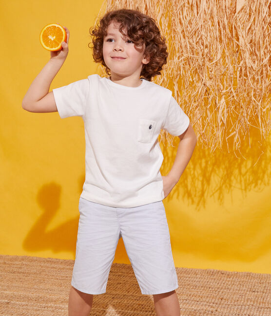 T-shirt bambino bianco MARSHMALLOW