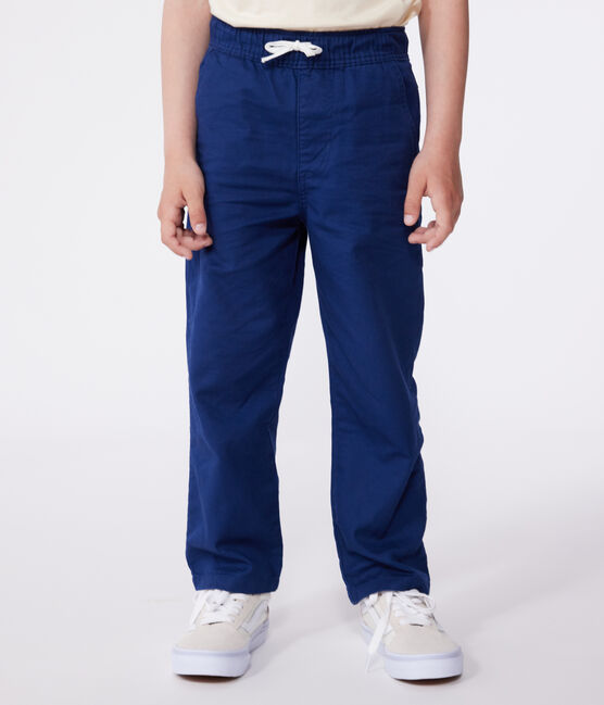 Pantaloni in cotone bambino blu MEDIEVAL