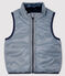 Piumino bebè reversibile blu SMOKING