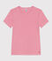 T-shirt L'Iconique in cotone a righe donna rosa PEONIA/ MARSHMALLOW
