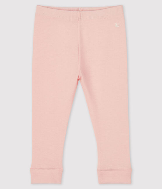 Leggins per bebè in cotone rosa MINOIS