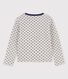 Cardigan in molleton bambina