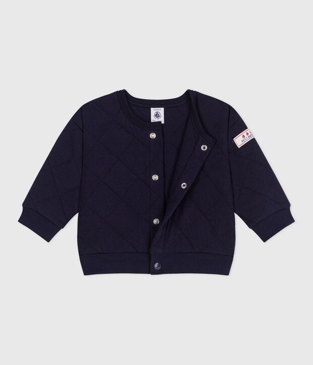 Cardigan in cotone spesso tinta unita neonato SOIR