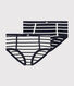 Confezione da 2 slip vita alta in cotone Donna