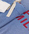 Pigiama donna in cotone a righe blu CALVIN/ MARSHMALLOW