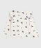 T-shirt a maniche lunghe in cotone con stampa bambina MILK/ MULTICO