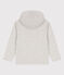 Felpa con zip e cappuccio bambino grigio BELUGA CHINE
