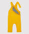 Salopette in felpa bebè. giallo BOUDOR