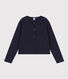 Cardigan con bottoni automatici in cotone Donna