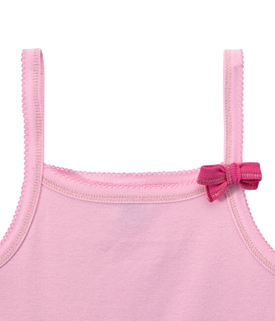 Canotta bambina rosa BABYLONE