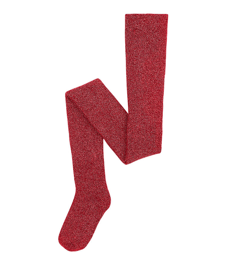 Collant bambina rosso