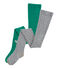 Confezione da 2 collant bambina grigio SUBWAY/verde ECOLOGY