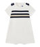 Tutina corta bebè bambino bianco MARSHMALLOW/bianco MULTICO