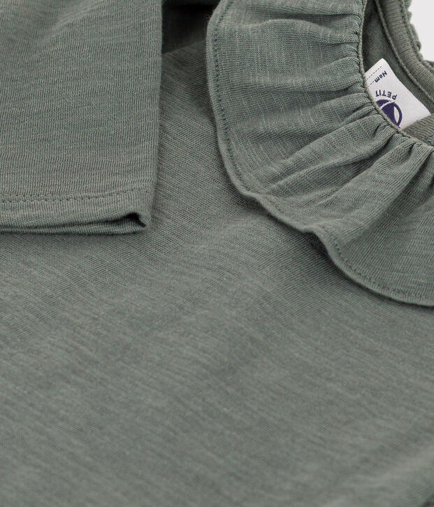 Blusa a manica lunga in jersey fiammato per beb&egrave; THUYA