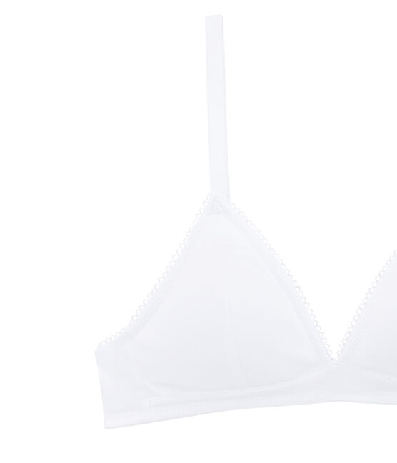 Reggiseno imbottito ragazza bianco ECUME